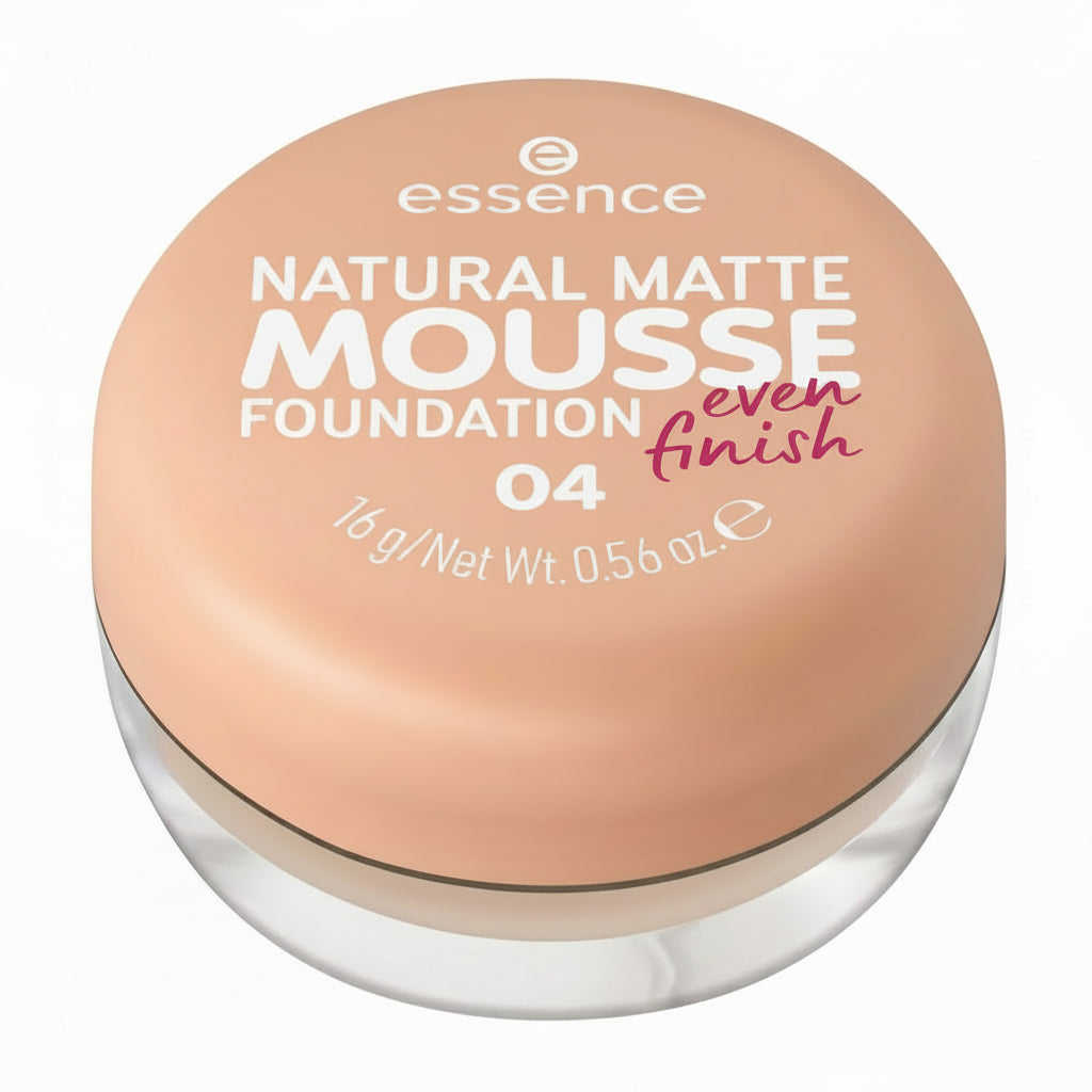 Natural Matte Mousse Foundation | 01 Cool Sand | Medium High Coverage | Long Wearing | 16H