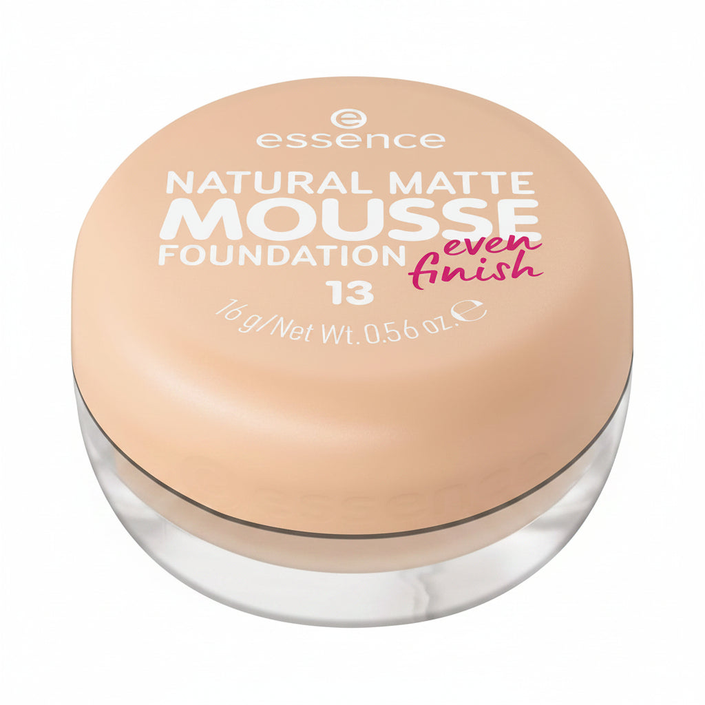 Natural Matte Mousse Foundation | 01 Cool Sand | Medium High Coverage | Long Wearing | 16H