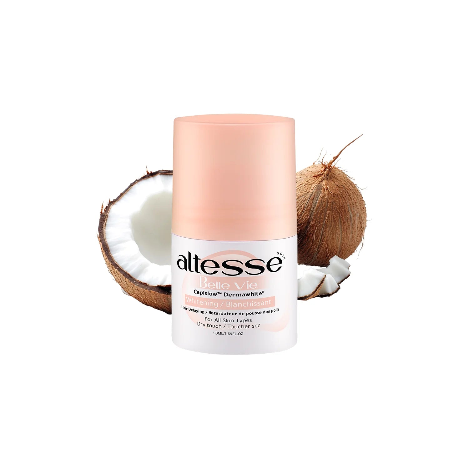 Altesse Soin Roll-On Deodorant Belle vie 50 ml (Coconut and Oud scent)
