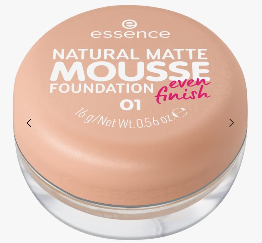 NATURAL MATTE MOUSSE FOUNDATION