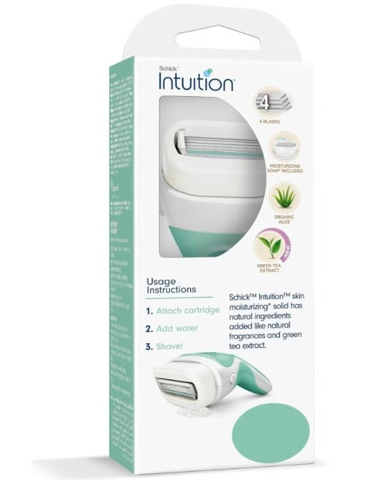 Intuition Sensitive Care Kit, with Organic Aloe and Green Tea Extract