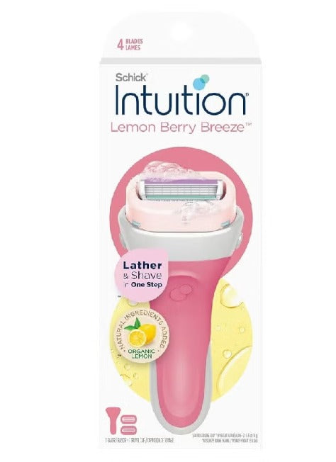Intuition Lemon Berry Breeze Razors for Women