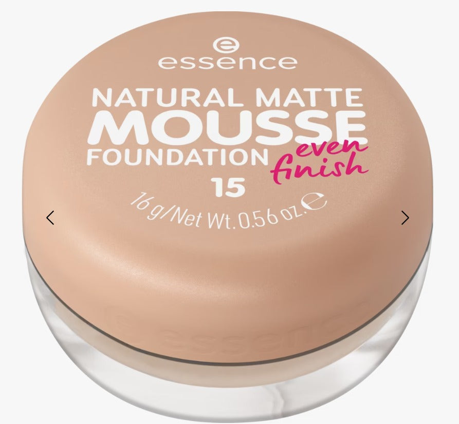 NATURAL MATTE MOUSSE FOUNDATION