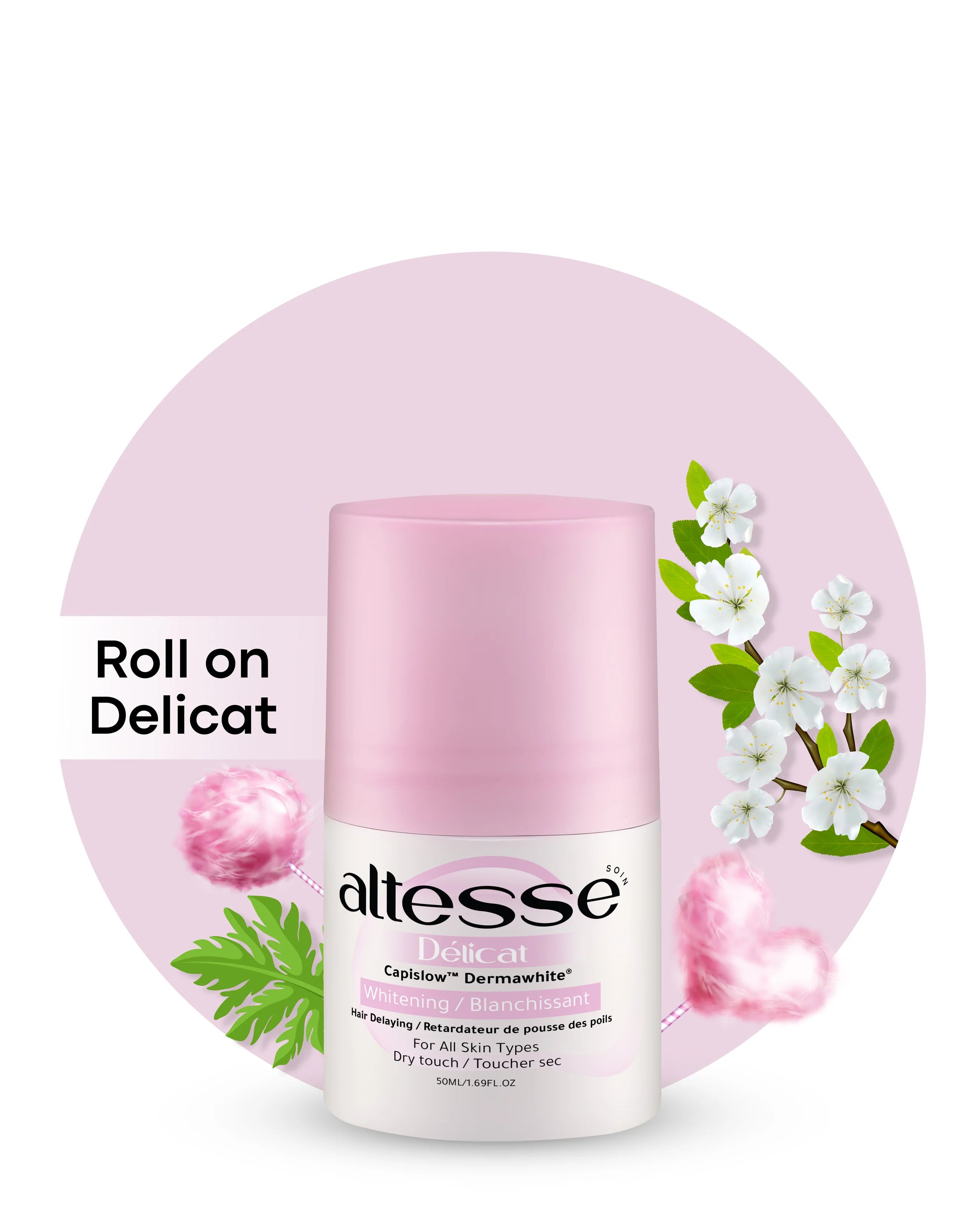 Altesse Soin Roll-On Deodorant Délicat 50 ml (Candy Scent)