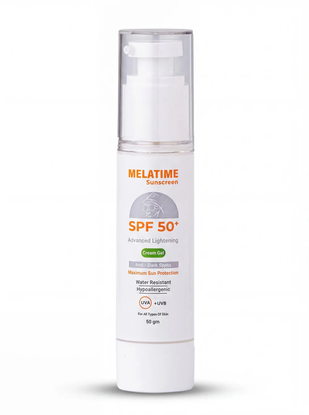 Melatime Sun Protection Gel Cream SPF 50+